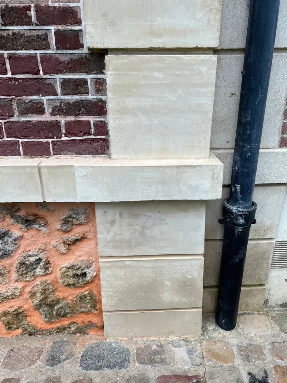 Après - Restauration des pierres de taille