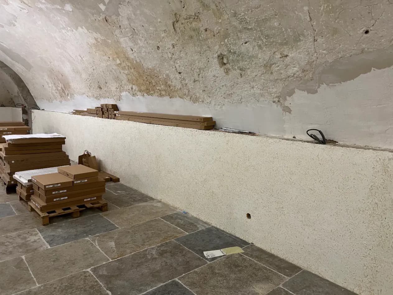 Enduits intérieur chaux chanvre